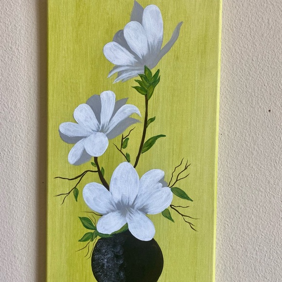 Flowers Vase painting